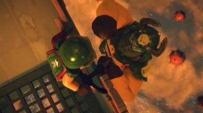 [Dogshank groaning]
This will be close. - Ninjago: Masters of Spinjitzu
