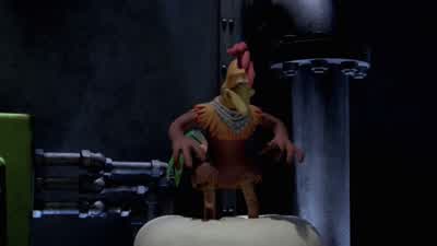 D'oh Get itDough l'm stuck - Chicken Run