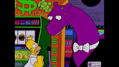 -D'oh!
-Tough luck, Simpson. - The Simpsons