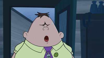 Doing? Oh, I, uh--
Well, um... - The Epic Tales of Captain Underpants