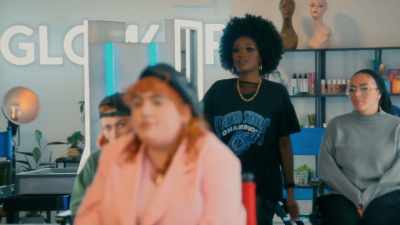 [Dolli] So, my artist was Iain Macarthur, - Glow Up: Britain's Next Make-Up Star