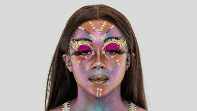 [Dolli] So, I thought
about a Ghanaian queen, - Glow Up: Britain's Next Make-Up Star