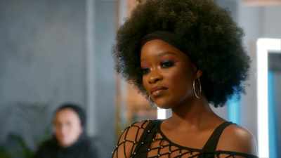 Dolli, if you're gonna put an eyelash on, - Glow Up: Britain's Next Make-Up Star