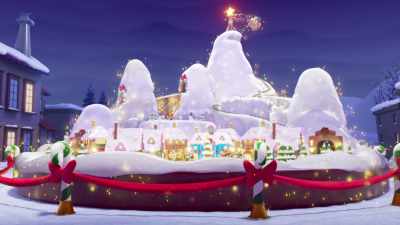 [dolls singing] - Mickey and the Very Many Christmases