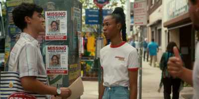 Dolores'll help put up flyers
while I go run to the bank. - The Horror of Dolores Roach