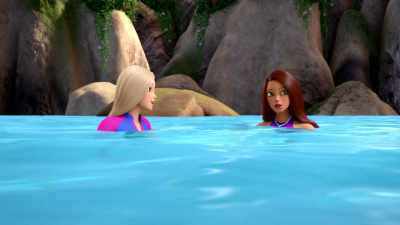 [dolphins calling and squeaking] - Barbie: Dolphin Magic