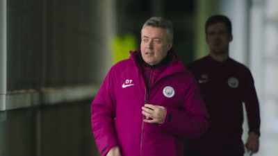 Domè helps us in the class
with the set pieces - All or Nothing: Manchester City