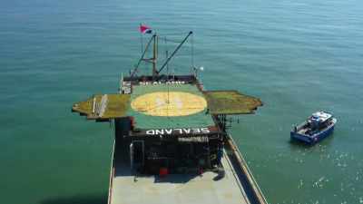 [Dominic] When they arrived
over Sealand, - Mysteries of the Abandoned