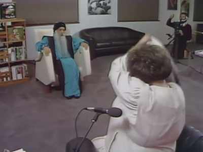 Don Oliver reports tonight
that this supposedly perfect society - Wild Wild Country