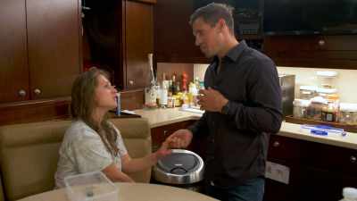 Don'’t bite your lips, like, - Below Deck Down Under