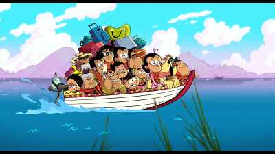[Don Tacho] You fall in, you swim. - The Casagrandes Movie