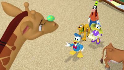DONALD:
Cut it out! - Mickey Mouse Clubhouse