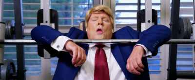 [Donald grunting] - Bad President