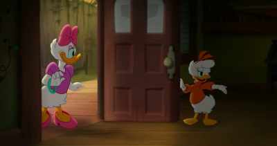 Donald is standing right over there,
completely normal. - Legend of the Three Caballeros