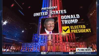 DONALD TRUMP
ELECTED PRESIDENT - The Great Hack
