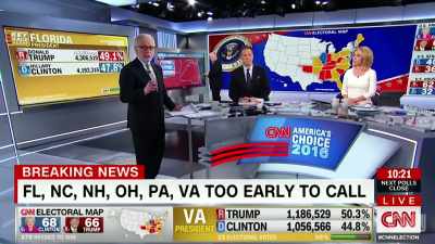 Donald Trump is leading
Hillary Clinton - Death of a Nation