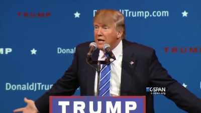 Donald Trump's
tone is very tough. - Trump: The Art of the Insult