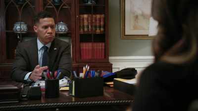 DONALD: YEAH, IT'’S SOMEWHERE
HERE ON MY DESK, - Tyler Perry's The Oval