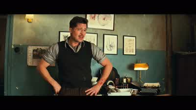 Donowitz speaks second most, so he'll be your Italian cameraman. - Inglourious Basterds