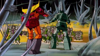 Don't act hostile - The Transformers: The Movie