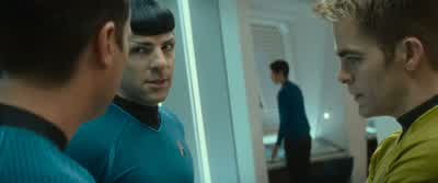 Don't agree with me Spock It makes me very uncomfortablePerhaps you too should learn to govern your emotions Doctor - Star Trek Into Darkness