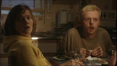 Don't ask her if she wants to talk - Spaced