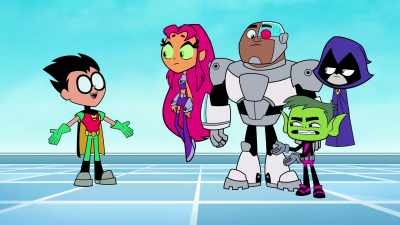 Don't ask him,
now he's gonna explain it. - Teen Titans Go! Vs  Teen Titans