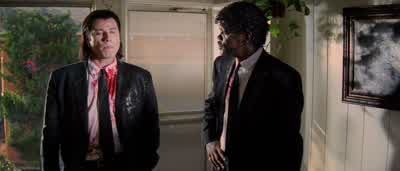 Don't be looking at me like that, all right? - Pulp Fiction