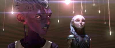 Don't be ridiculous!
We came to make a trade! - Star Trek: Prodigy