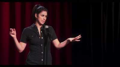 Don't be scared. It's really rare.
It's not going to happen to you. - Sarah Silverman: A Speck of Dust