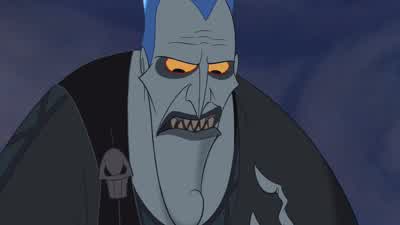 Come on Hades Don't be such a stiffJoin the celebrationLove to babebut unlike you gods lounging about up hereI regrettably have a full time gigthat you by the way so charitably bestowed on me ZeusSo can't Love to but can't - Hercules