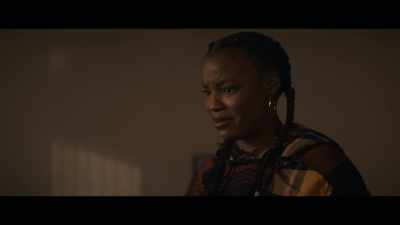 -Don't bother this poor guy.
-I'm not botherin' him... - The Other Black Girl