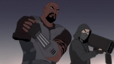 Don't bother.
Where he's headed, there's no coming back. - Deathstroke: Knights & Dragons - The Movie