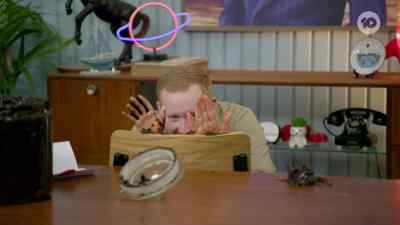 Don't cheat.
Your hand is on the left. - Taskmaster