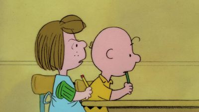 Don't chew on your eraser Chuck It bugs me - Bon Voyage, Charlie Brown