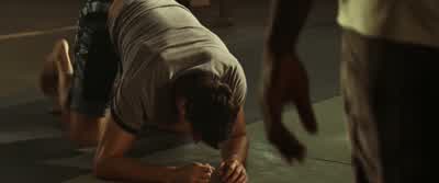 Don't compact your muscles now, we're just getting warmed up. - Never Back Down