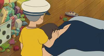 Don't cry, mom. - Ponyo
