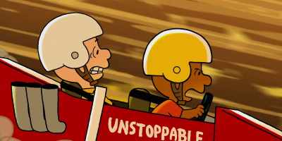 Don't you dare! I said no brakes. - Snoopy Presents: Welcome Home, Franklin