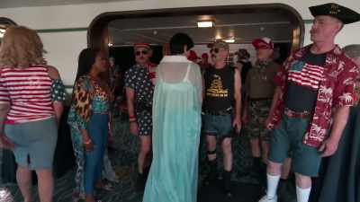 Don't do anything to draw
extra attention to us, okay? - Reno 911! The Hunt for QAnon