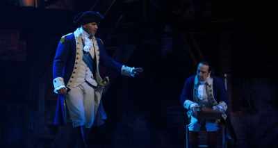 ♪ Don't engage, strike by night ♪ - Hamilton