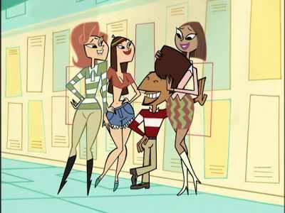 Don't, er, uh, damage
the merchandise, ladies. - Clone High