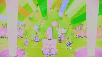 ♪ Don't ever look back
on the world closing in ♪ - SpongeBob DocuPants