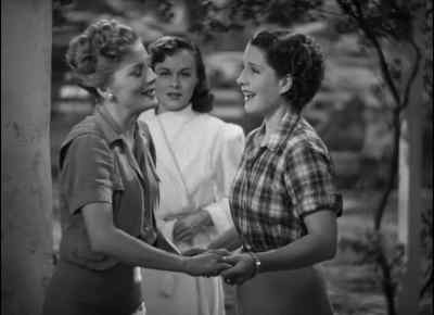 Don't expect me for dinner.
I've got to pack. - The Women