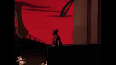 Don't fill up, kids.
Leave room for dessert. - The New Batman Adventures
