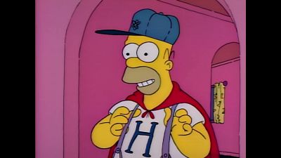 Don't fill up on those vegetables kids - The Simpsons