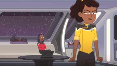 Don't forget,
all senior officers - Star Trek: Lower Decks