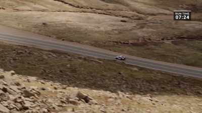 Don't forget, when we talk about
the engine not making power, - Pike's Peak: On The Edge