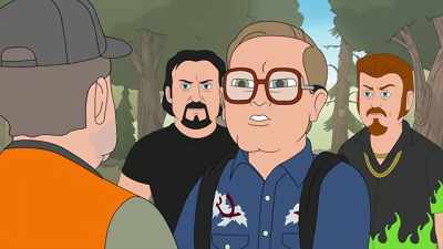 Don't you fuckin' hurt him.
He's a special kitty - Trailer Park Boys: The Animated Series