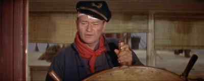 Don't get anxious down there.
This is no canoe. - Blood Alley