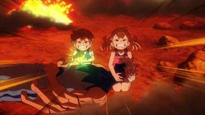 -Don't give up!
-Don't give up! - My Hero Academia: Heroes Rising